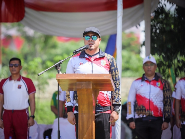  Wabup Syafrizal Buka Popda, Harap Lahir Atlet Berprestasi Batubara
