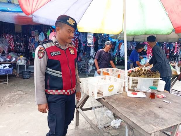  Upaya Ciptakan Keamanan, Sat Samapta Polres Batubara Sampaikan Imbauan Kamtibmas