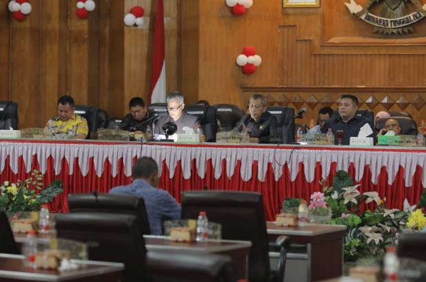  DPRD Kabupaten Asahan Gelar Rapat Paripurna Pembahasan Perubahan APBD 2025