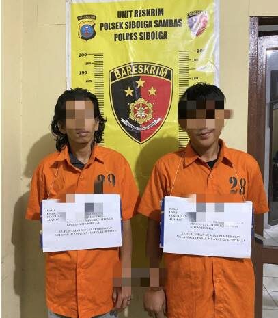  Polsek Sibolga Sambas Berhasil Ungkap Kasus Pencurian Bio Solar di Kantor PT Pelindo 