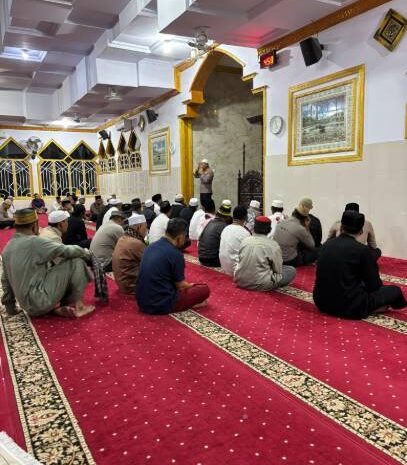  Kapolres Morowali Safari Subuh di Masjid Al-Munawarah, Ajak Warga Tertib Berlalu Lintas