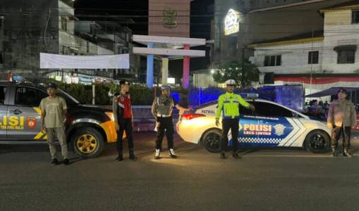  Pastikan Kondisi Aman, Polres Tanjungbalai Gelar Patroli Malam