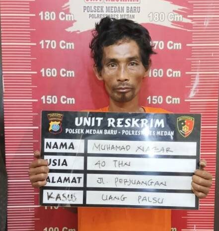  Polsek Medan Baru Amankan Pengedar Upal di Pasar Malam Nusantara Ceria