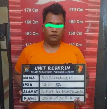  Polsek Medan Baru Amankan Pelaku Penggelapan iPhone 12