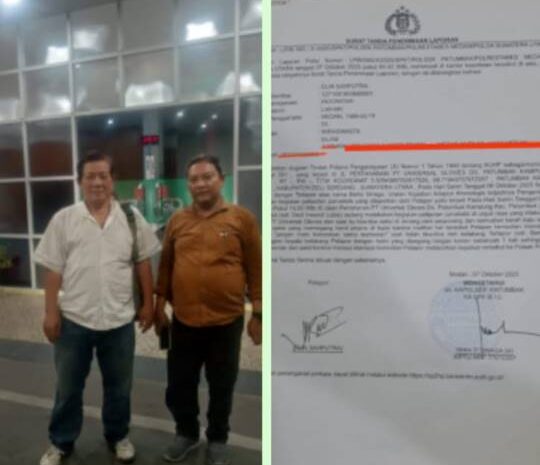  Wartawan Medan Dianiaya Diduga Preman Suruhan PT UG, Resmi Dilaporkan ke Polisi