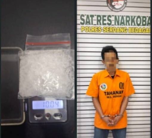  Satres Narkoba Polres Sergai Amankan Pelaku Pengedar Sabu dan Tetapkan Satu DPO