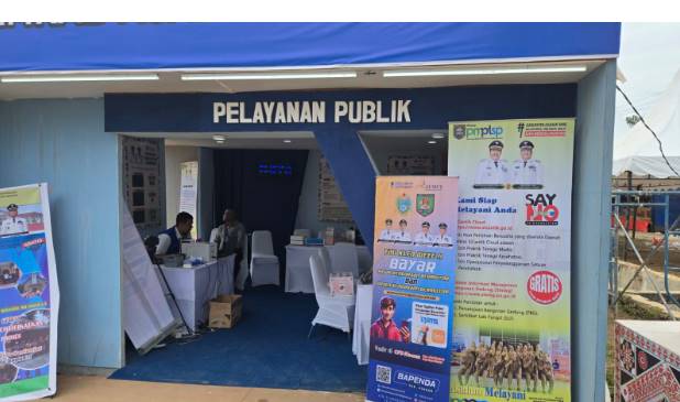  Stand Pemkab Asahan Sediakan Pelayanan Publik di PSBD Ke-VI Tahun 2025