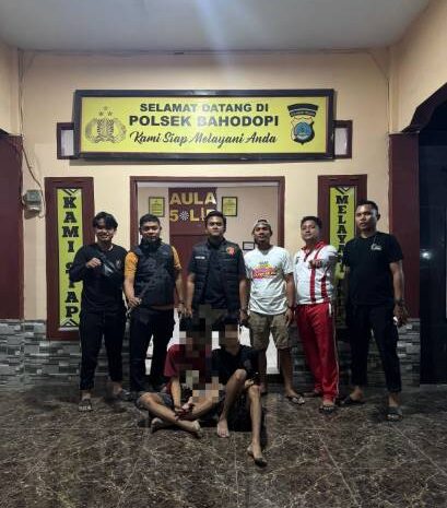  Polsek Bahodopi Amankan Dua Pelaku Pengeroyokan di Desa Labota