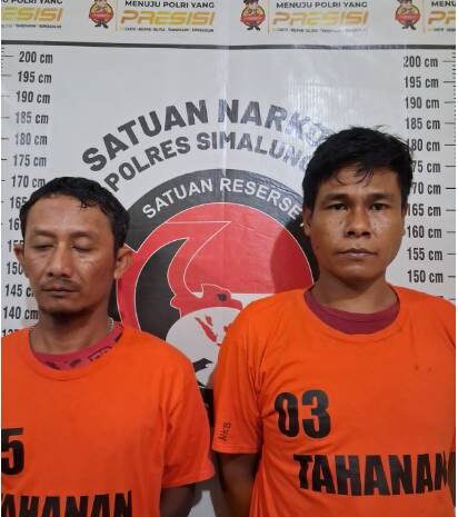  Polres Simalungun Ringkus 2 Pengedar Sabu Jaringan Pematang Siantar