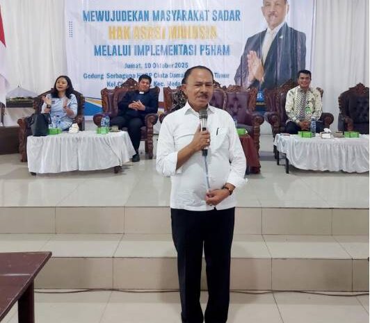  Anggota DPRI RI Bersama Kementerian HAM Sumut Sosialisasi Wujudkan Masyarakat Sadar Hak Asasi Manusia Melalui Implementasi P5HAM