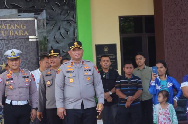  Bangun Generasi Tertib Berlalu Lintas, Polres Batubara Gelar Pelatihan Baris Berbaris Untuk Pocil