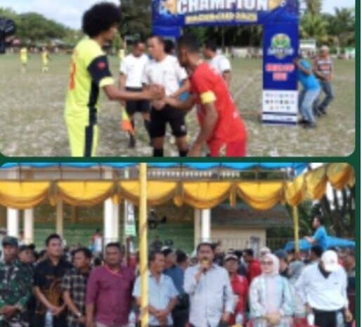  Bupati Sergai Apresiasi Turnamen Nagur Cup 2025: “Walau di Desa, Buahnya Selevel Provinsi”