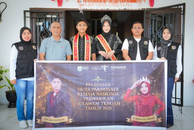  Disporapar Morowali Dukung Penuh Duta Tina Tama Wakili Sulteng di Ajang Nasional