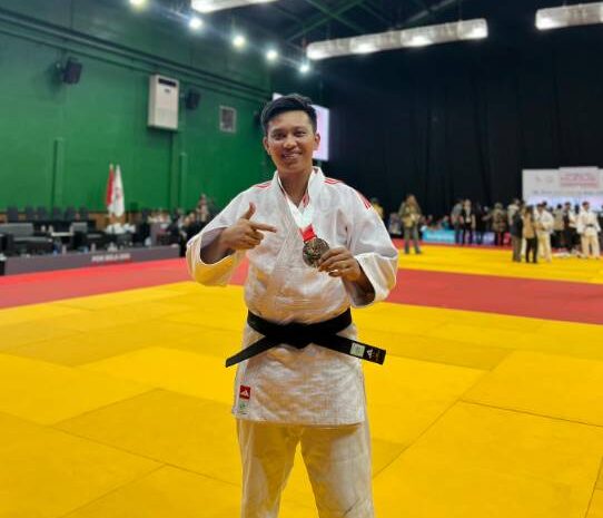  Personel Satbrimob Polda Sumut Raih Medali Perunggu di PON Cabang Beladiri Judo