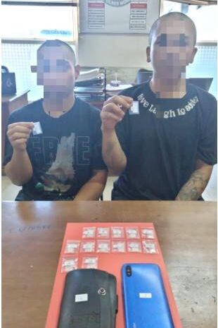  Satres Narkoba Polres Morowali Tangkap Dua Pengedar Sabu di Fatufia, 15 Paket Siap Edar Diamankan
