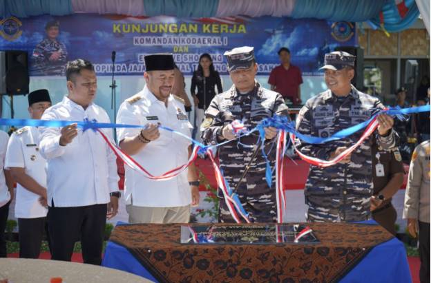  Komandan Kodaeral I Resmikan Pendopo Kencono, Ajak Forkopimda Asahan–Batu Bara–Tanjung Balai Jaga Sinergi Maritim