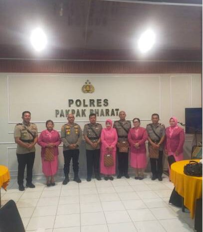  Kapolres Pakpak Bharat Pimpin Sertijab Wakapolres, Kasat Lantas, Kasat Reskrim dan Kasat Intelkam