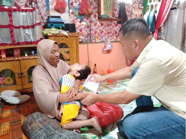  Sat Intelkam Polres Batubara Salurkan Bantuan Sosial Kepada Warga Membutuhkan
