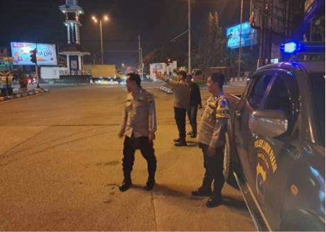  Pastikan Situasi Kamtibmas Aman dan Kondusif, Polresta Deli Serdang Patroli dan Sambang Poskamling