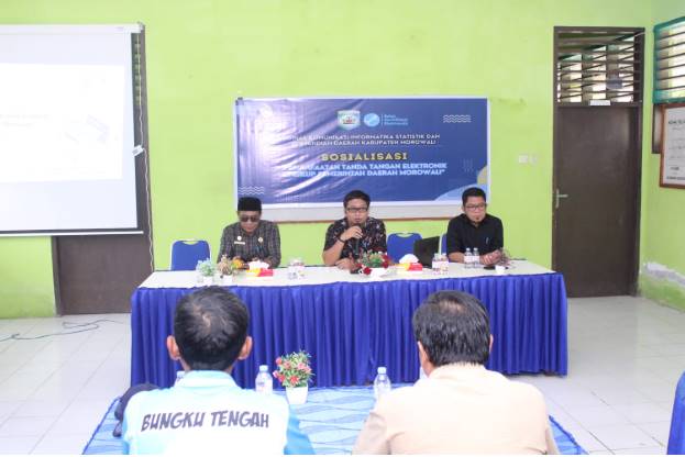  Diskominfo Morowali Gelar Sosialisasi Pemanfaatan Tanda Tangan Elektronik