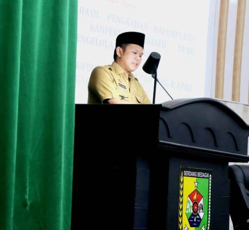  Wabup Sergai Dorong Kolaborasi Eksekutif dan Legislatif Wujudkan Pembangunan Berkelanjutan