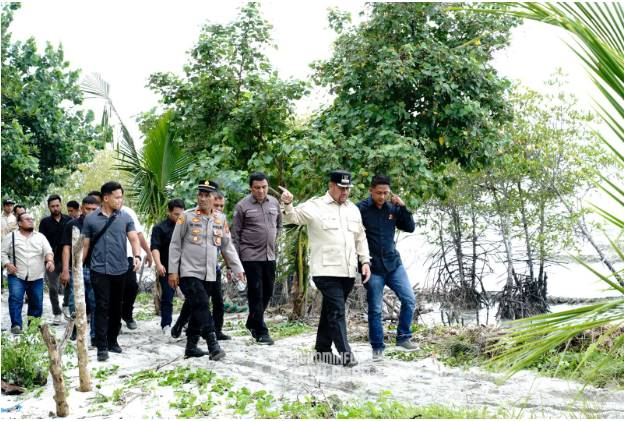  Pantai Jono Siap Dikembangkan Kembali, Bupati Batubara: Akses Jalan Harus Diperbaiki