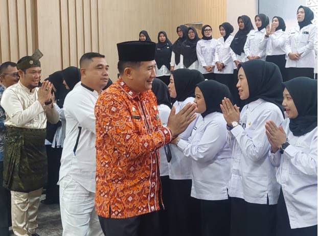  Pelantikan PPPK PKH dan TKSK Batubara, Menteri Sosial Tekankan Pentingnya Pelayanan Sosial Yang Tepat Sasaran
