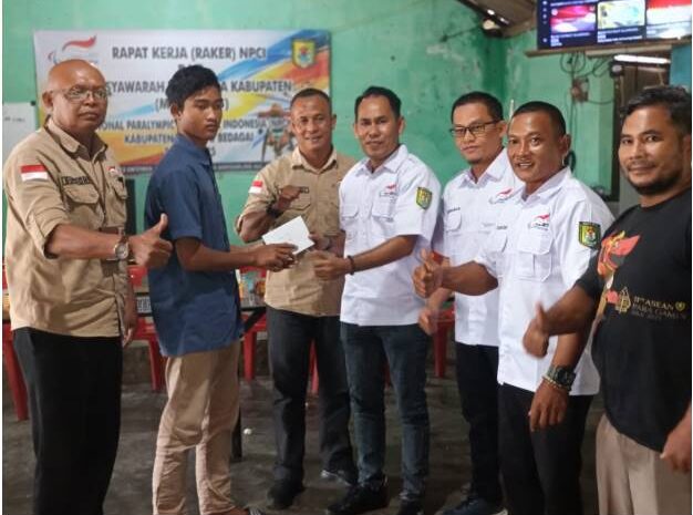  Raker NPCI Sergai Bahas Peningkatan Prestasi dan Fasilitas Atlet Disabilitas