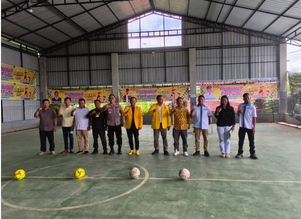  Polres Pakpak Bharat PAM Turnamen Futsal Sambut HUT Partai Golkar Ke-61