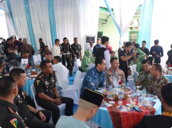  Kapolrestabes Medan Hadiri Sertijab DandenPom I/5 Medan, Perkuat Sinergitas TNI – Polri dan Forkopimda