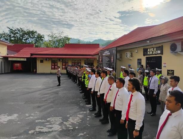  Upacara Peringatan Hari Sumpah Pemuda Ke-97 di Polres Sibolga Berlangsung Khidmat dan Penuh Semangat Kebangsaan