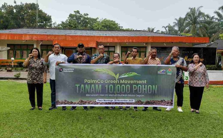  PTPN IV Regional II Kebun Pasir Mandoge Gelar Penanaman Pohon dalam Program Green Movement