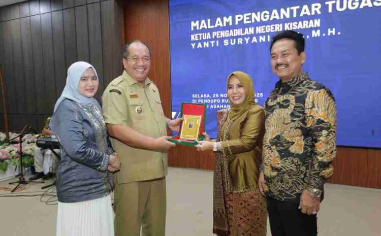  Penuh Rasa Kekeluargaan, Pemkab Asahan Lepas Ketua PN Kisaran