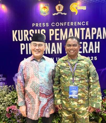  Bupati Sergai Darma Wijaya Bahas Empat Konsensus Bangsa di Lemhannas RI