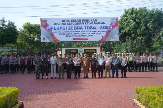  Operasi Zebra Toba 2025 Dimulai, Kapolda Sumut Soroti Kerawanan Lalu Lintas