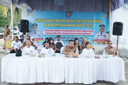  Sarasehan Pengembangan Perikanan Asahan Bahas Tantangan dan Arah Kebijakan 2025