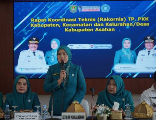  TP PKK Asahan Fokus Perkuat Pemberdayaan Keluarga dan Peran Dasawisma