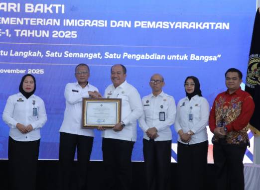  Hari Bakti Ke-1 Kemenimipas, Sinergi Nasional dan Apresiasi untuk Pemkab Asahan