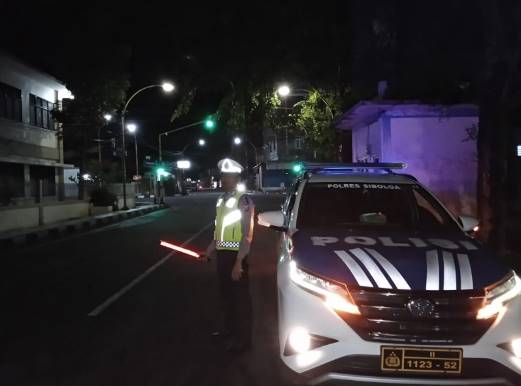  Ops Zebra Toba 2025 Polres Sibolga, Laksanakan Patroli Blue Light Cegah Aksi Kejahatan