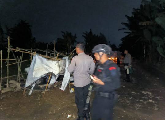  Kapolsek Sunggal Pimpin GSN Bersama Brimob Poldasu