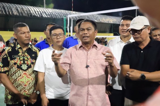  Darma Wijaya Resmi Tutup Open Turnamen Bola Voli Piala Bupati–Wabup 2025