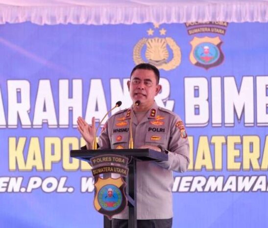  Kapolda Sumut Tekankan Profesionalisme dan Penguatan Pelayanan Publik Saat Kunker ke Polres Toba