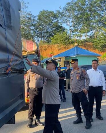  Polres Labusel Kirim Bantuan Kemanusiaan Untuk Bencana