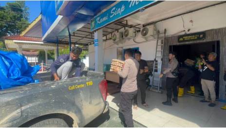  Bid Humas Polda Sumut Tempuh Jalan Berat Bawa Bantuan Lewat Jalur Darat, Dari Tugas Peliputan Hingga Misi Kemanusiaan