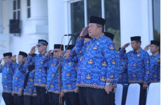  Bupati Asahan Ajak ASN Perkuat Integritas Pada Upacara Hut Korpri Ke-54