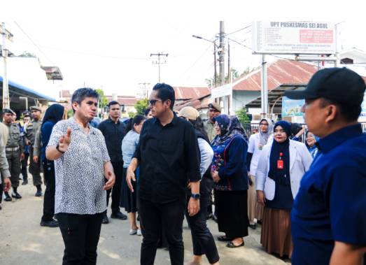  Tinjau Puskesmas Sei Agul, Wali Kota Medan Pastikan Pelayanan Kesehatan Tetap Berjalan Pasca Terendam Banjir