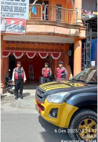  Polres Pakpak Bharat Patroli Rutin Pantau Situasi Kamtibmas dan Berikan Imbauan Kepada Masyarakat