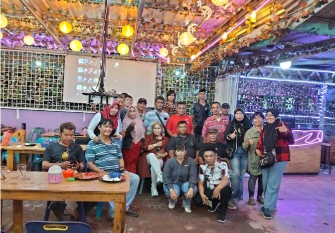  Giok Agus Saragi Gelar Temu Ramah Penuh Suka Cita, Dorong Soliditas Wartawan Medan