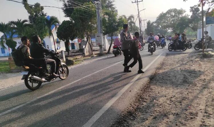  Polsek Labuhan Ruku Siaga Amankan Wilayah Dari Kerawanan