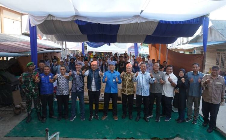  Sosialisasi Pembangunan Kampung Nelayan Merah Putih di Desa Pematang Sei Baru